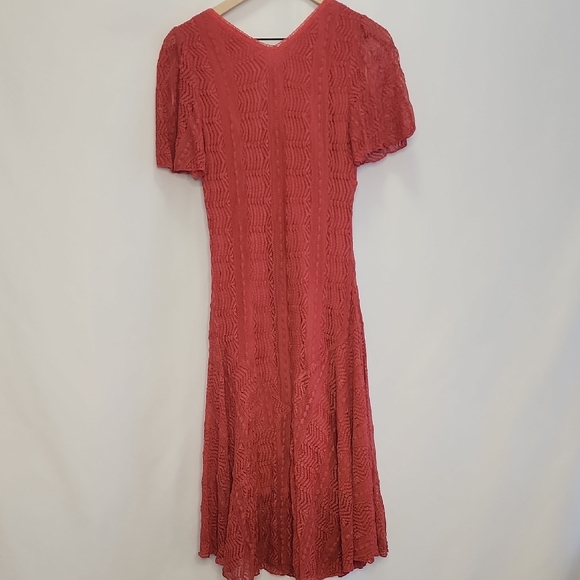 Rabbit Rabbit Rabbit Pink Lace Dress Size 4 - Picture 7 of 11